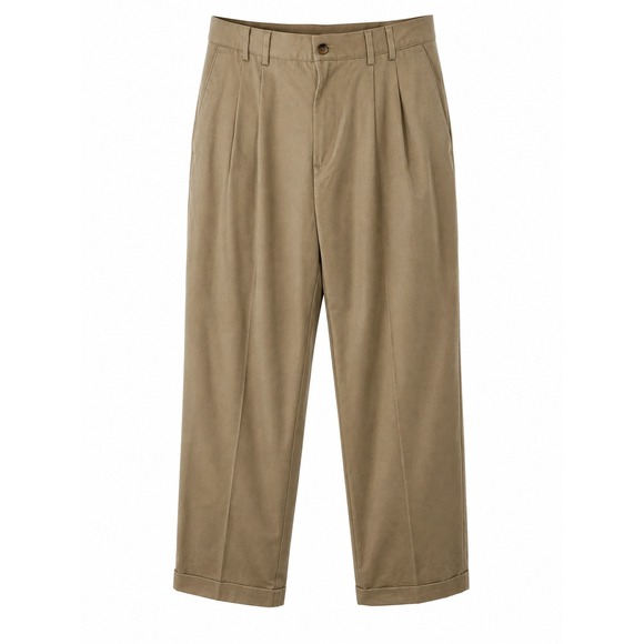 Dockers Other - New Dockers Premium Khakis Work Pleated Relaxed Fit Pants Tan Men's 34 x 31